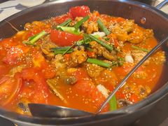 -贵州辣子鸡番茄鸡