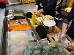 自助取餐区-传闻来紫菜包饭·打糕(西塔韩百店)