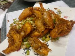 葱油焗大罗氏虾-顺意·顺德家乡菜(国际人才大厦店)