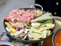 芝士肥牛年糕火锅-Meet Sun韩式大排档(五一广场7MALL店)