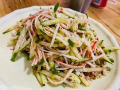 蟹肉棒拌黄瓜-京玉菲饭店(李村店)