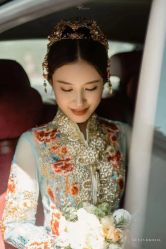 -懿沉香中式嫁衣礼服秀禾服龙凤褂马来褂旗袍总店