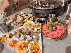 -围炉肉舍•炭烤活鳗•丹东海鲜烤肉(步行街店)