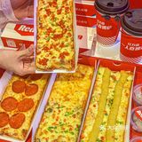 一人食pizza你是懂得❗️妥妥站在流量㊙️码上