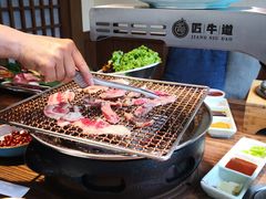 -明洞阿姨·韩式酱蟹烤肉·创意料理(三元桥店)