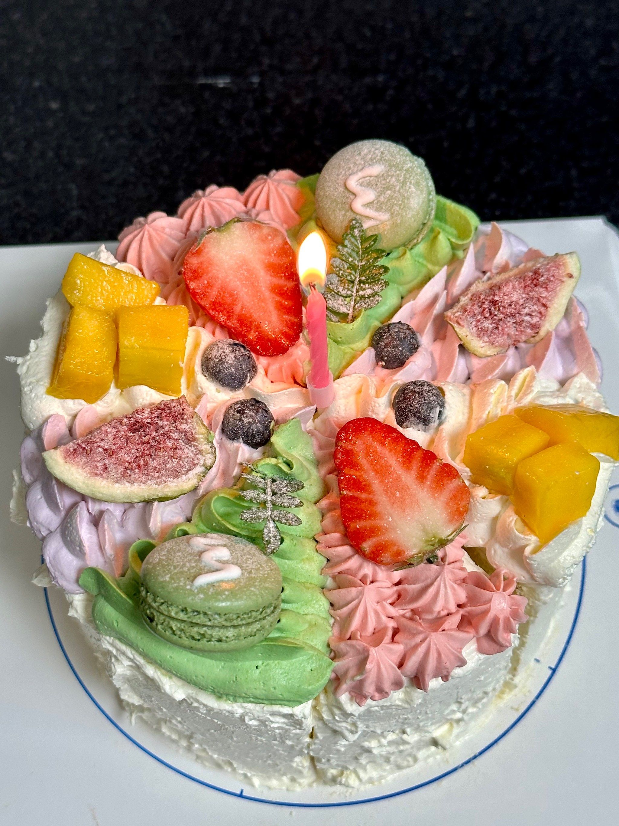 吃到了夏天的第一个冰淇淋蛋糕