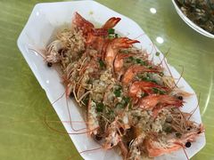 蒜蓉蒸海虾-双月饭店·20年老字号(新村店)