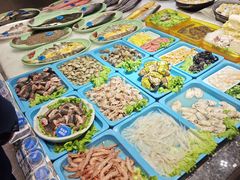 -海派美食·家宴海鲜青岛菜·石锅鲽鱼头(东方城店)