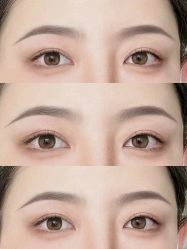 点击看大图 -杨益美学·野生眉半永久纹眉发际线