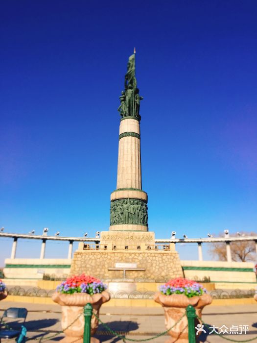 人民防洪胜利纪念塔图片