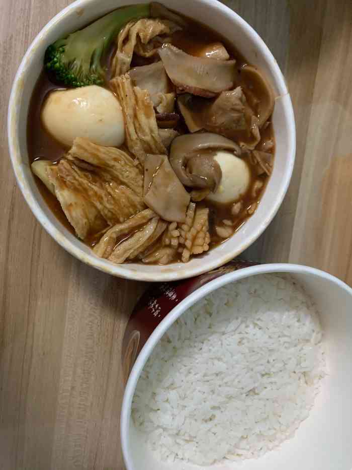港粤缘·炖品鲍鱼饭(大浪店)-"鲍鱼捞饭简直太豪华了,外卖直接送我一