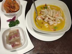 藕带节爆鲜虾球-上海金陵紫金山大酒店·汇海餐厅