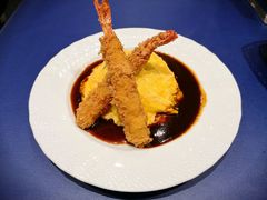 大虾天妇罗蛋包饭-不二家(数寄屋橋店)