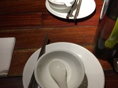 餐具摆设-绿茶餐厅(华联万柳店)