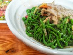 麻酱凉面-手擀菠菜面(西康路店)