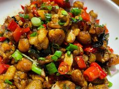 小炒紫苏田鸡-常株潭·湖南菜(蛇口店)