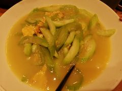 青椒烩丝瓜-鸡毛店·川菜(双楠店)