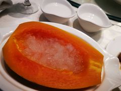 木瓜炖雪蛤-上和臻品中国菜(花园街店)