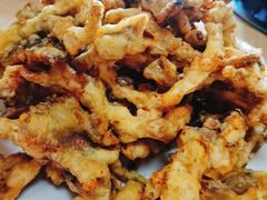 椒盐蘑菇-清真重庆巴爷香辣鸡煲(南小巷店)