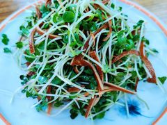 豆皮拌萝卜苗-聚缘堂·海鲜私房菜(松岭路店)