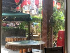 露天位-鱼乐岛餐厅·户外花园主题餐厅