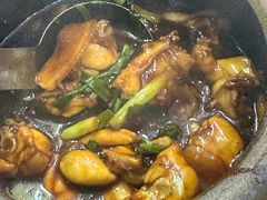 姜葱田鸡-长城砂煲田鸡粥