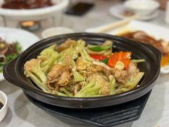 虾酱啫菜花花肉-万年酒楼(越秀南路店)
