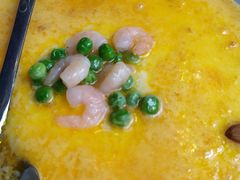 咸蛋黄虾仁蒸蛋-尚岛私房菜(西方巷店)