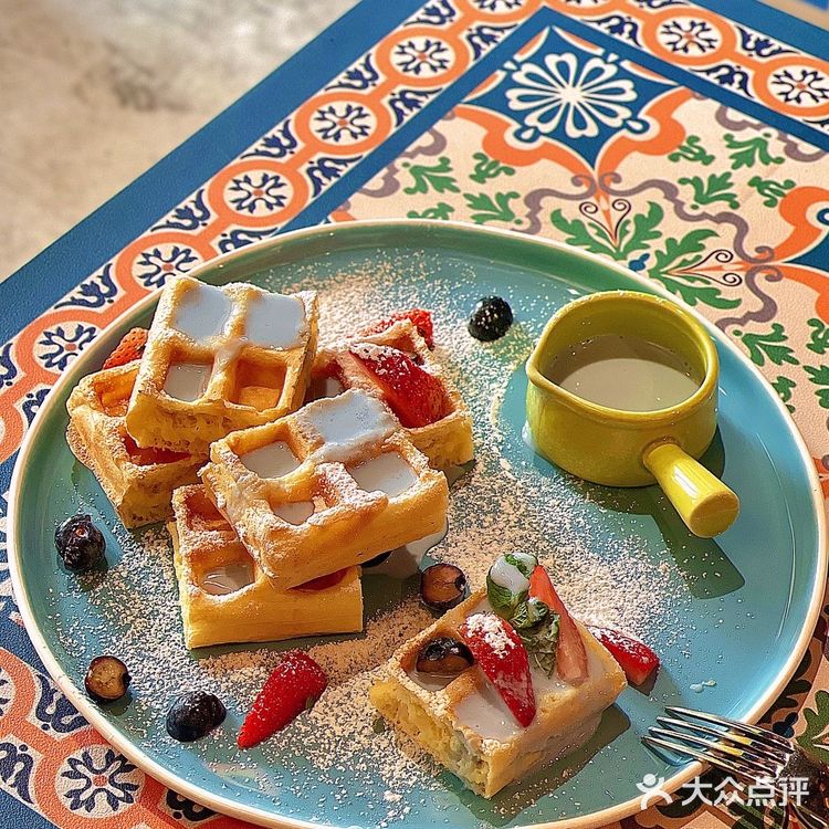 💛美式街头氛围感下午茶☕️｜好吃又好看💛