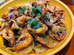 -休记光头香辣蟹干锅(绵竹店)