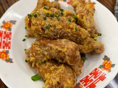 咸蛋黄鸡翅-谢记上海大排档(长寿路店)