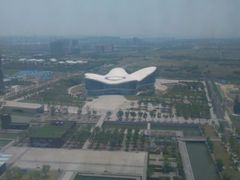 窗外的外星建筑-无锡新湖铂尔曼大酒店