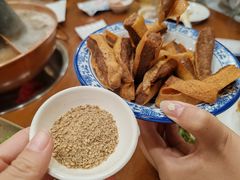 干炸风味松肉-楼外楼肥羊木炭火锅居(乐群街店)