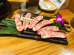 飞鱼籽香肠-黑牛の店·和牛烧肉(合生汇店)