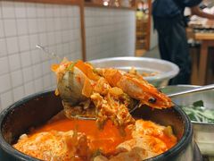 海鲜嫩豆腐汤-姜虎东白丁烤肉(苏州中心店)