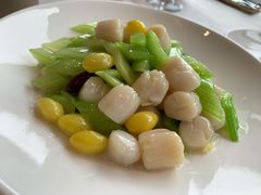碧绿银杏鲜贝-上海会馆(香港名都店)