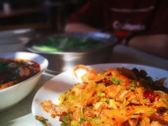 凉拌猪头肉-豆腐脑花