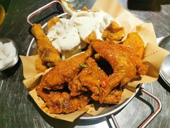双拼炸鸡-富乐满韩国正宗炸鸡韩国料理(虹泉路店)