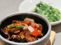 葱爆黑椒牛仔骨-汉水谣·江景餐厅(江滩店)