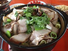 “火盆锅”-柳沟豆腐宴义豆堂24号农家院