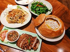 炭烧猪颈肉-mango tree芒果树泰国餐厅(青岛万象城店)
