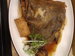 煮碟鱼头-红叶日料·放题·海胆·定食(星海店)