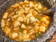 石锅鸡汤豆腐-绿茶餐厅(乐峰广场店)