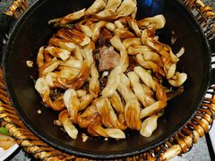 排骨豆角卷子-华盛园卷子王农家菜水库鱼