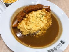 炸猪排咖喱蛋包饭-CoCo壱番屋