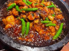 酱爆石锅蛙-绿茶餐厅(蓝色港湾店)