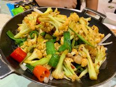 干锅花菜-老六饭店(翠通路店)