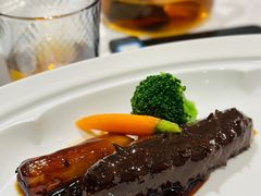 京葱鹿筋烧海参-满堂·烤鸭店·北京菜(鼓楼店)