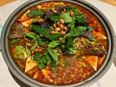 招牌铁锅鱼-小竹楼餐厅(窑埠古镇店)