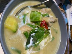 中部绿咖喱鸡肉-帕蓝·暹罗料理(曲阳店)